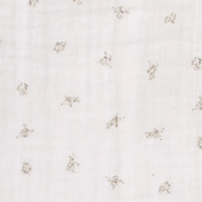 Fitted Sheet - Taupe Rose