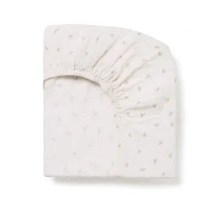 Fitted Sheet - Taupe Rose