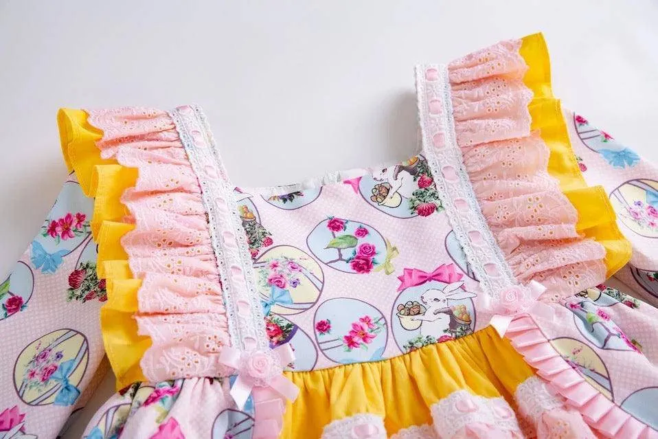 Flower Rabbit Pettygirl Pattern Dresses Clothes