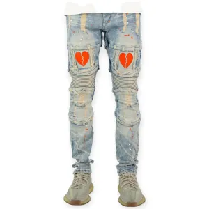 Focus Men Heartbreaker Denim UB New 3201 jeans (Lt Vintage Orange)