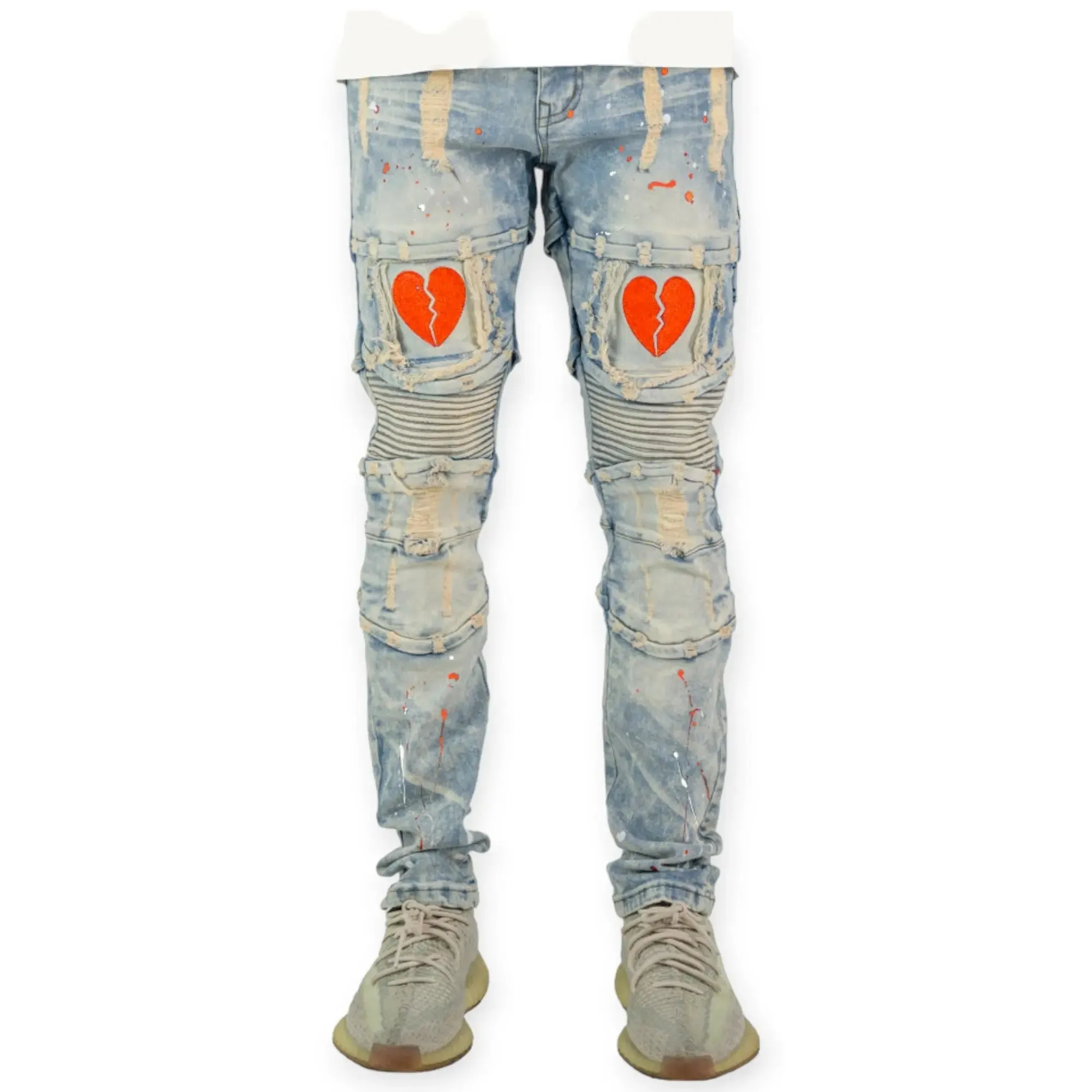 Focus Men Heartbreaker Denim UB New 3201 jeans (Lt Vintage Orange)