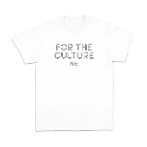 For The Culture White Tee
