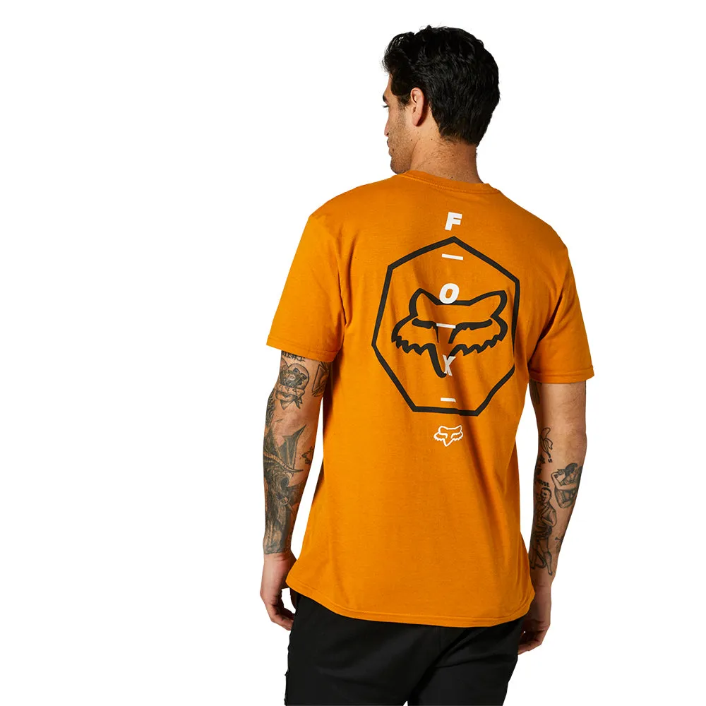 Fox 7 Point Ss Premium Tee - Gold