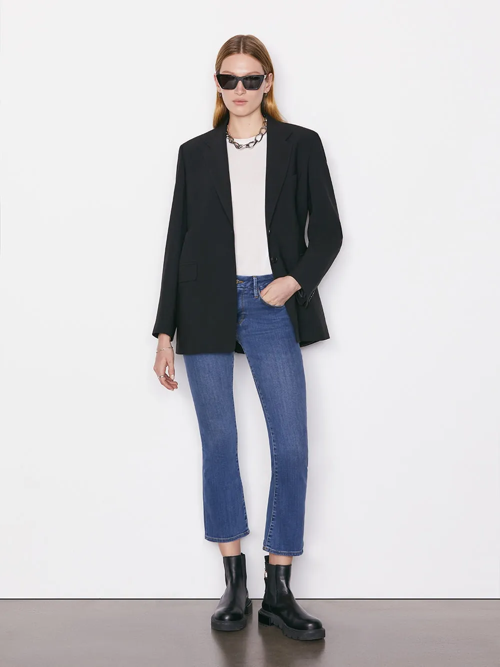 Frame Denim | Le Crop Mini Boot - Poe