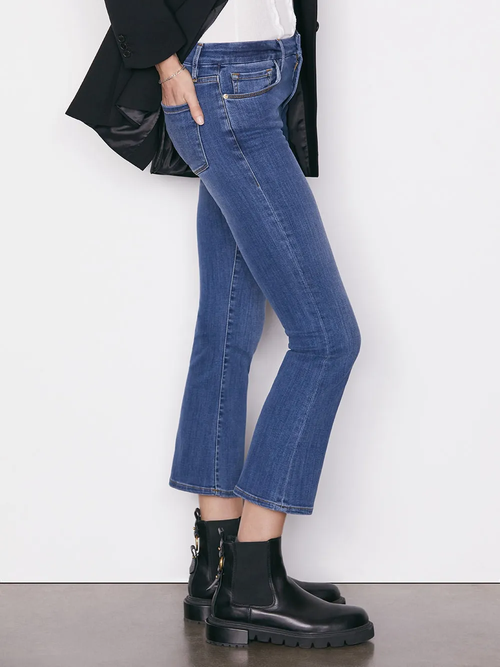 Frame Denim | Le Crop Mini Boot - Poe