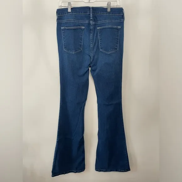Frame Denim Le High Flare High Rise Jeans Dark Wash 5 Pocket Women’s Pants Sz 32