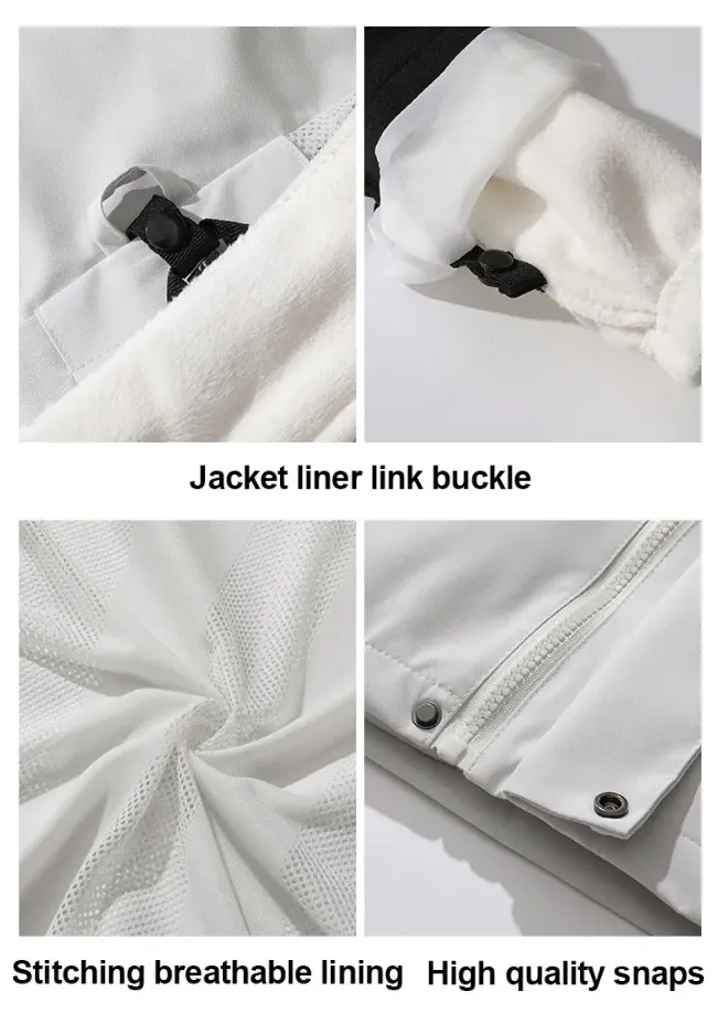 Franco™ | 3 in 1 Waterproof Detachable Hood Jacket