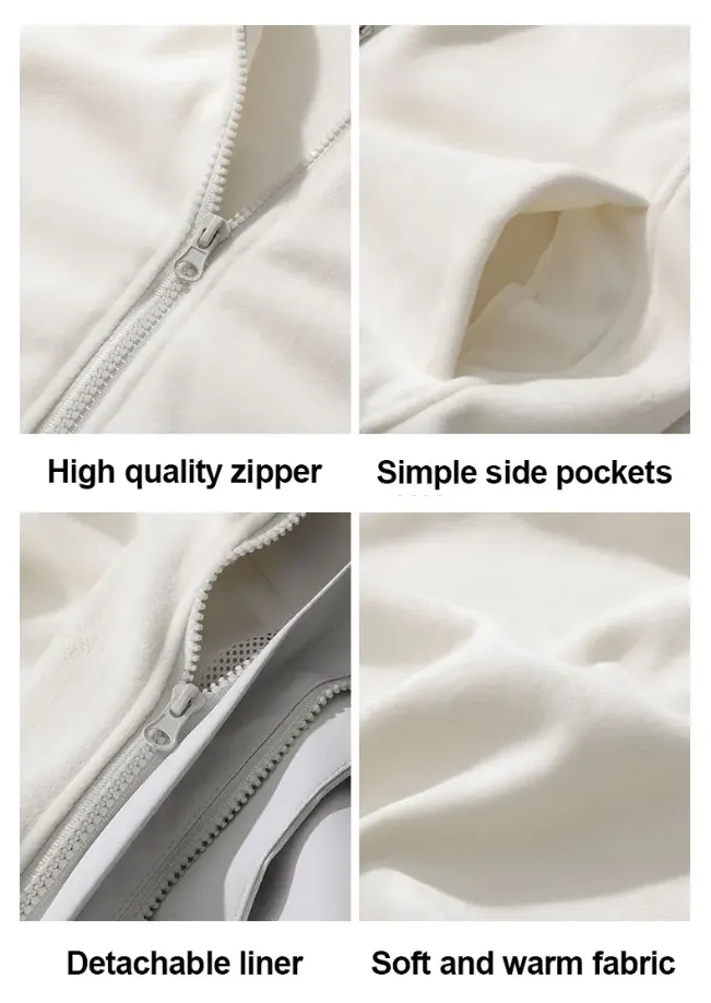 Franco™ | 3 in 1 Waterproof Detachable Hood Jacket