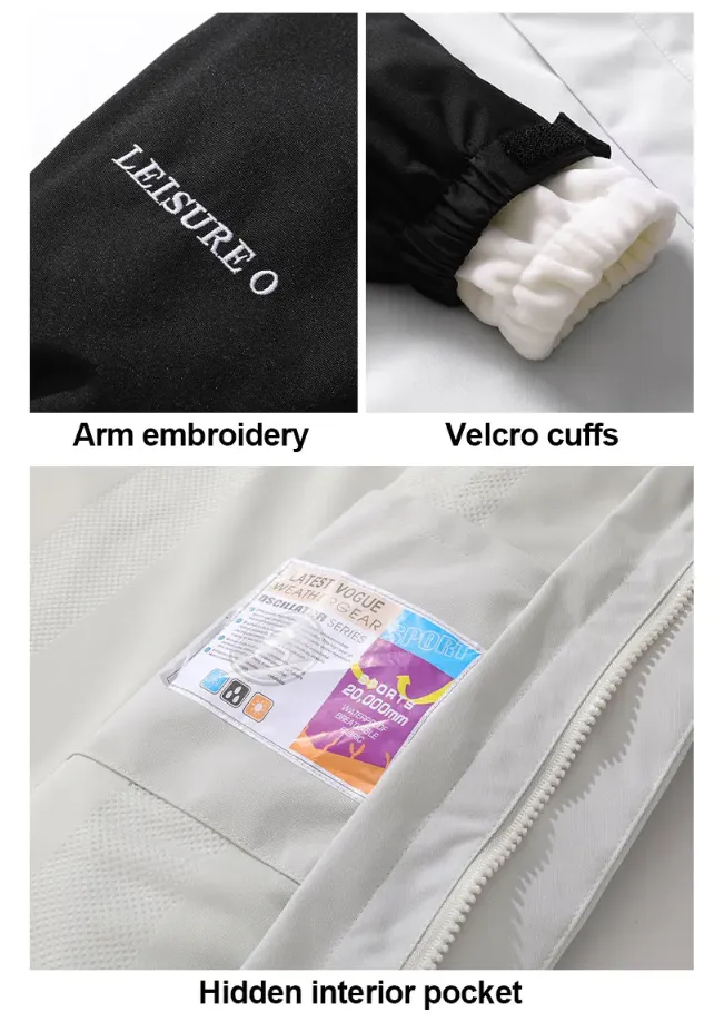 Franco™ | 3 in 1 Waterproof Detachable Hood Jacket