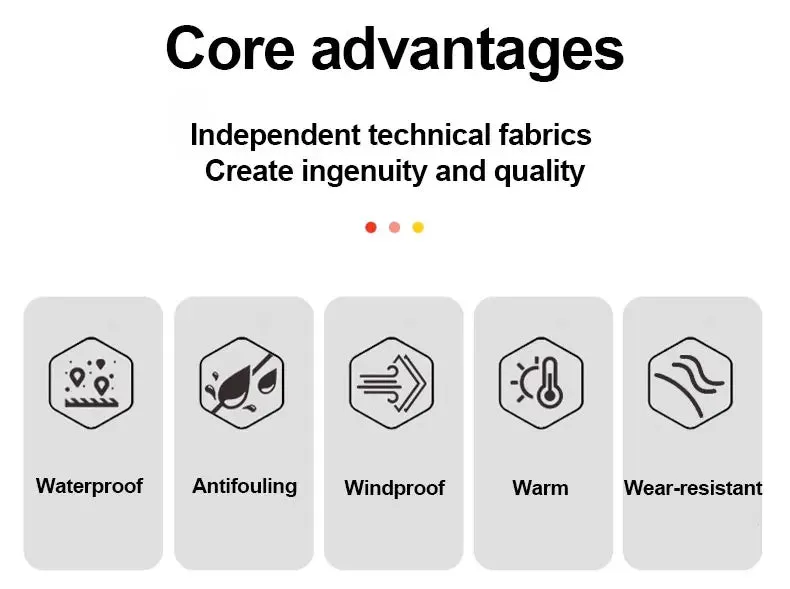 Franco™ | 3 in 1 Waterproof Detachable Hood Jacket
