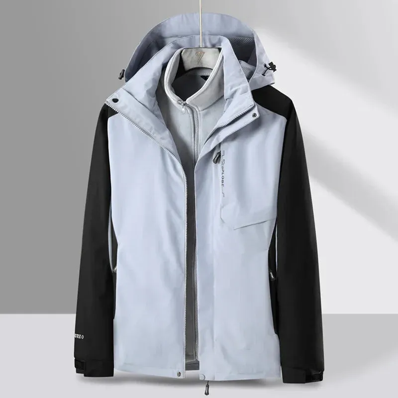 Franco™ | 3 in 1 Waterproof Detachable Hood Jacket
