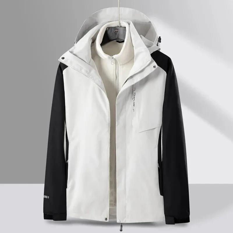 Franco™ | 3 in 1 Waterproof Detachable Hood Jacket