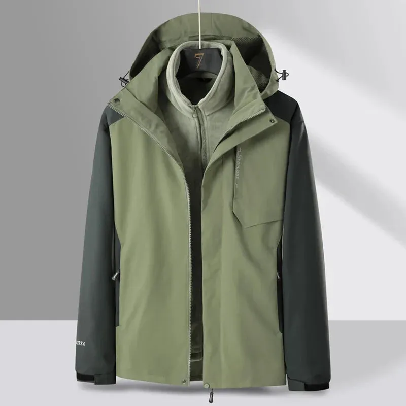 Franco™ | 3 in 1 Waterproof Detachable Hood Jacket