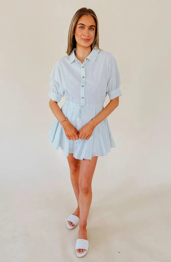 FREE & EASY BUTTONED DRESS