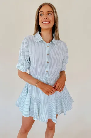 FREE & EASY BUTTONED DRESS