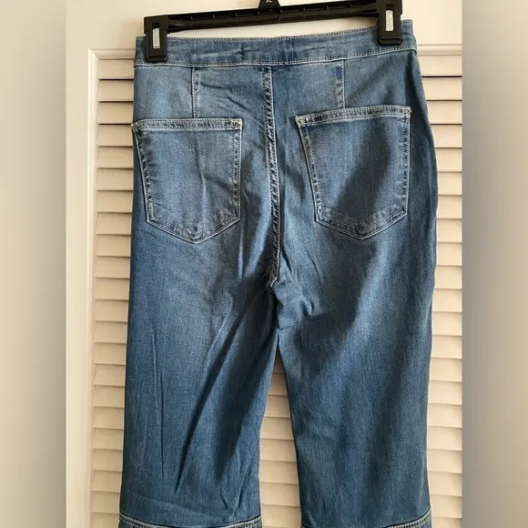 Free People Just Float On Flare High Rise Waist Jeans Jericho Blue NEW