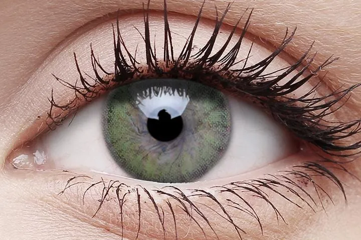 Fresh Green Contact Lenses