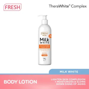 Fresh Skinlab Milk White Glutatione   Kojic Whitening Body Lotion 480ml
