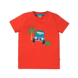 Frugi Avery Vehicle T-Shirt Pg6b6