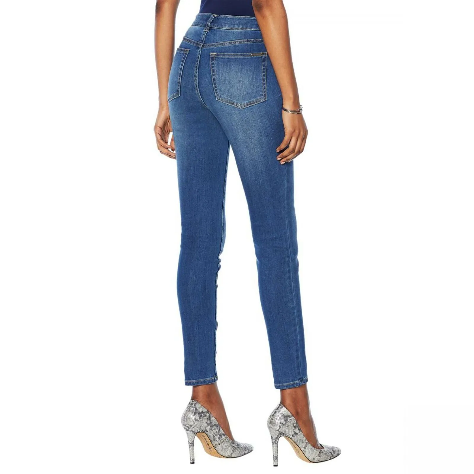 G by Giuliana Women's Plus Size Downtown Denim Skinny Jeans