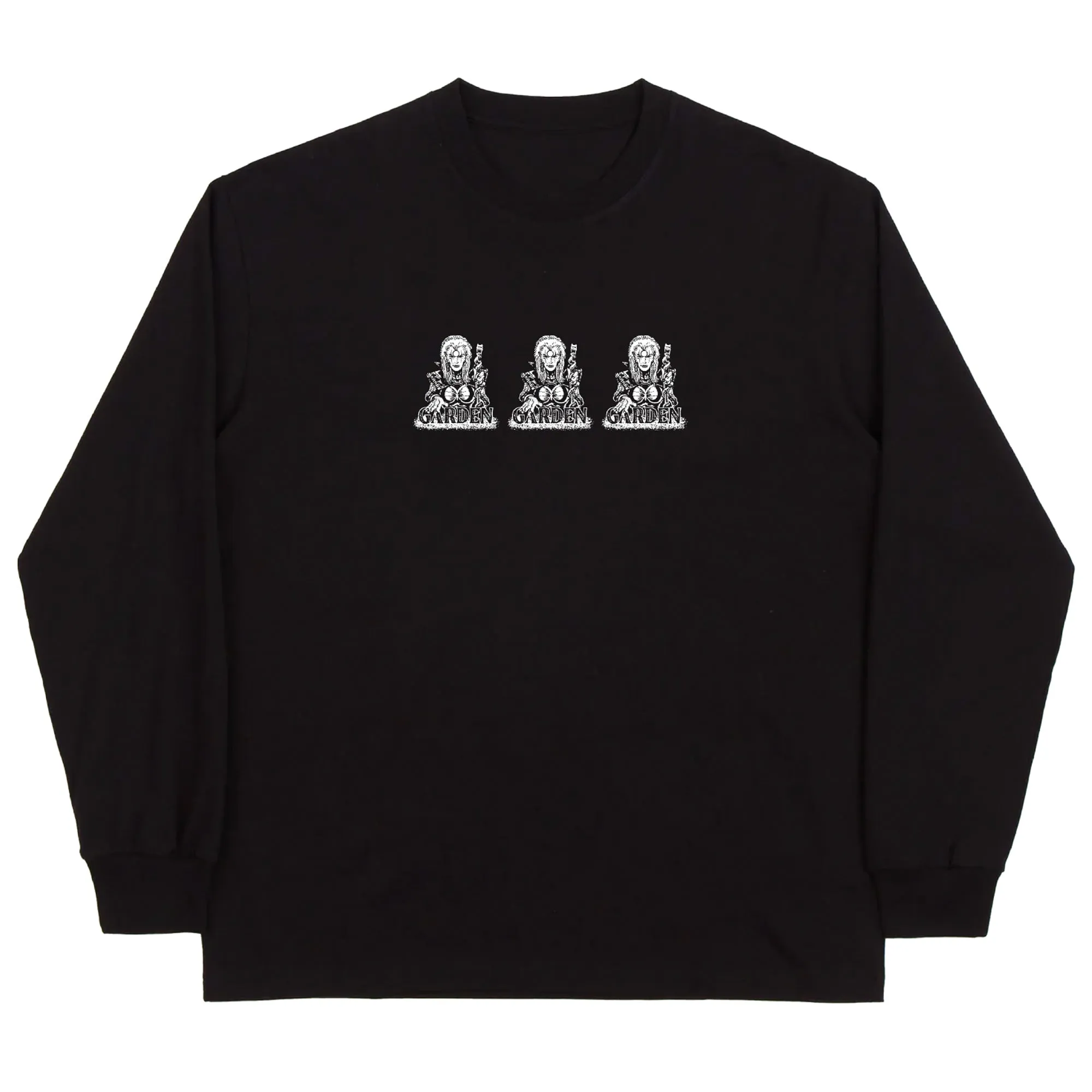 Garden Raiders Long Sleeve T-shirt - Black