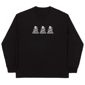 Garden Raiders Long Sleeve T-shirt - Black