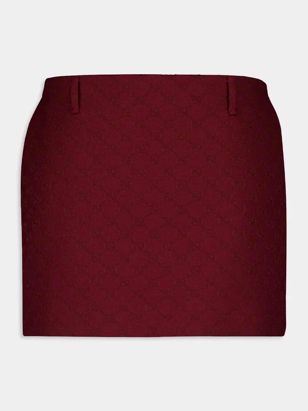 GG Canvas Mini Skirt