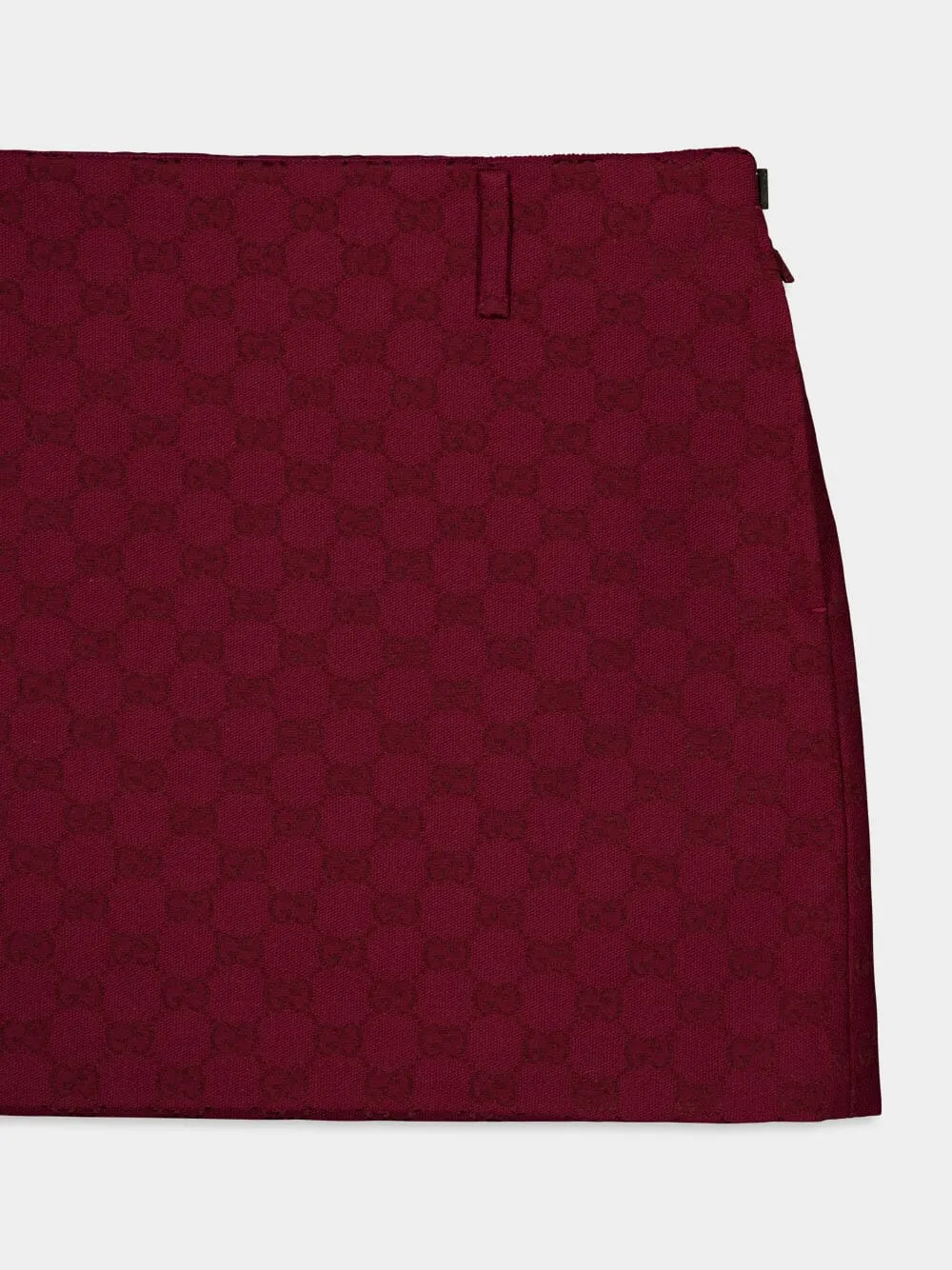 GG Canvas Mini Skirt