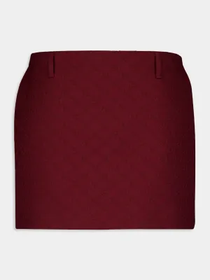 GG Canvas Mini Skirt