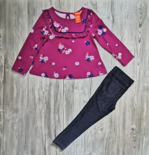 GIRL SIZE 2 YEARS - JOE FRESH, 2 Piece Mix N Match Outfit EUC B24