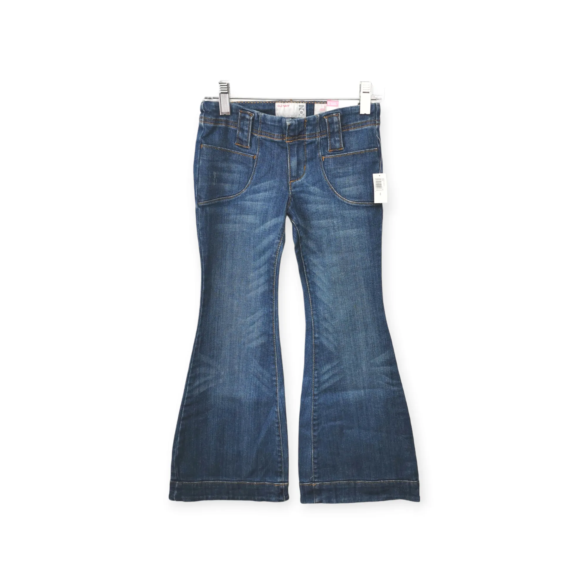 GIRL SIZE 6 YEARS - OLD NAVY, 'The Darling' Flarred, Low-rise Jeans NWT B47