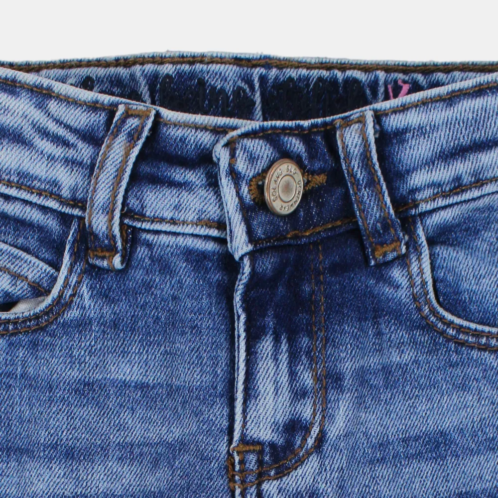 Girls Mid-Rise Jeans