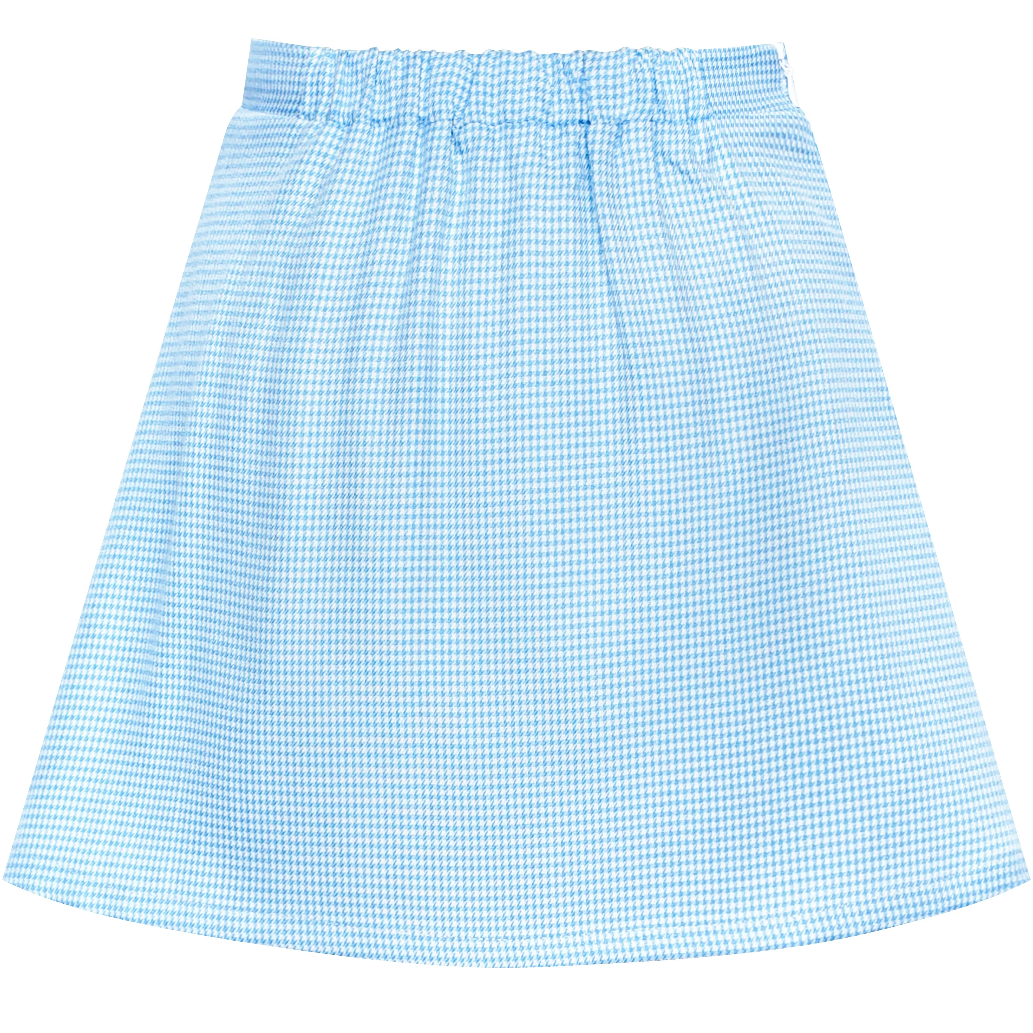 Girls Skirt Pleated Bow Tie Back School Uniform Size 6-14 Years