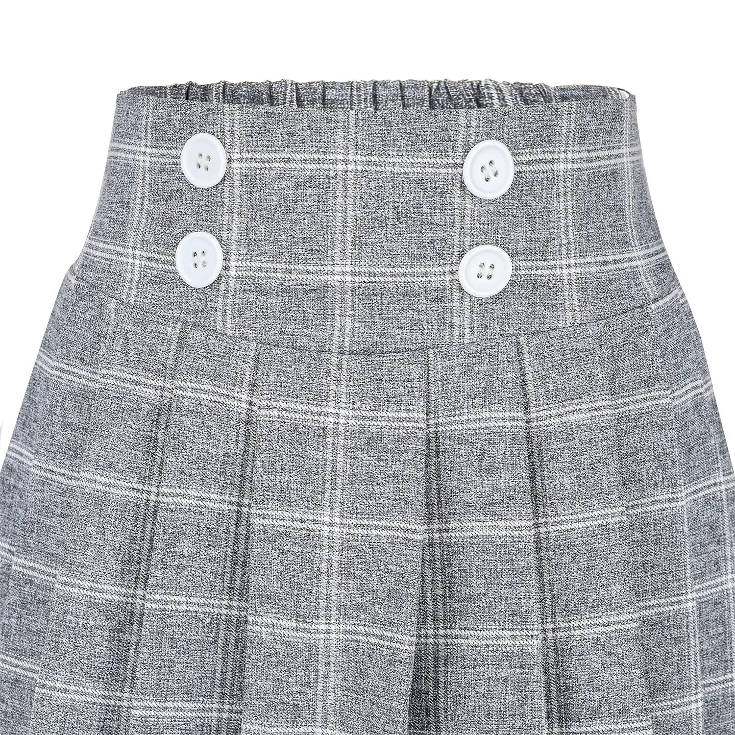 Girls Skirt Pleated Bow Tie Back School Uniform Size 6-14 Years
