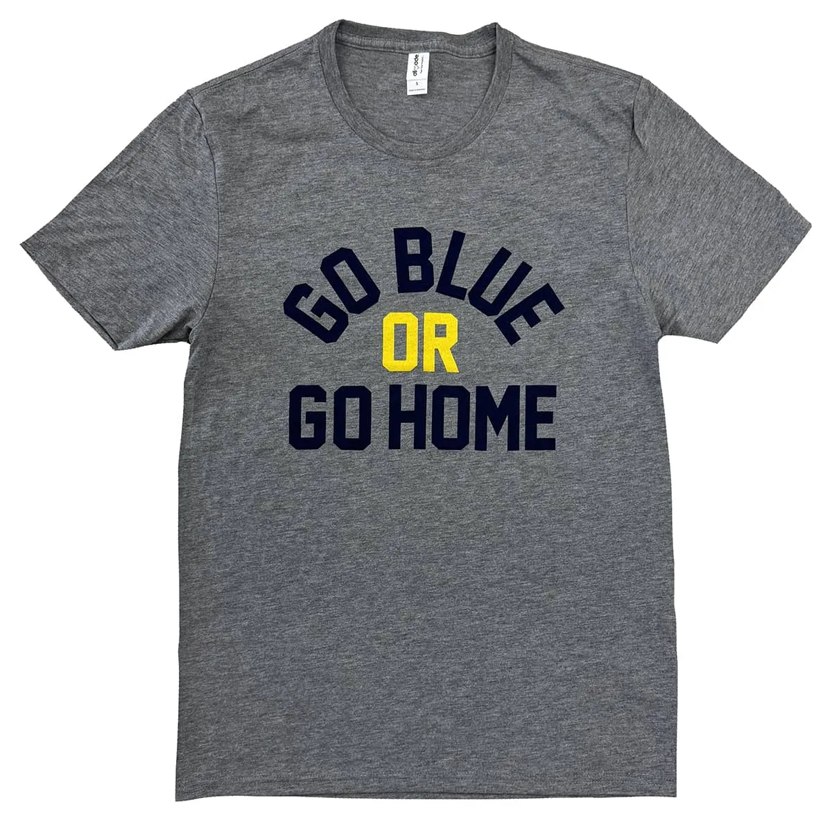Go Blue or Go Home Arched Shirt