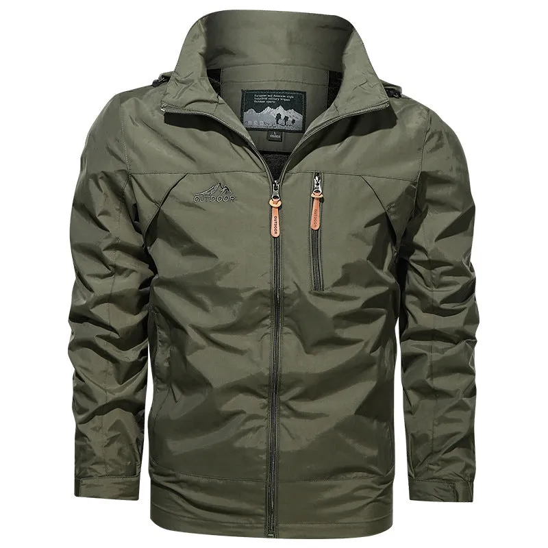 Gregory™ | Casual Hooded Windproof Solid Color Jacket