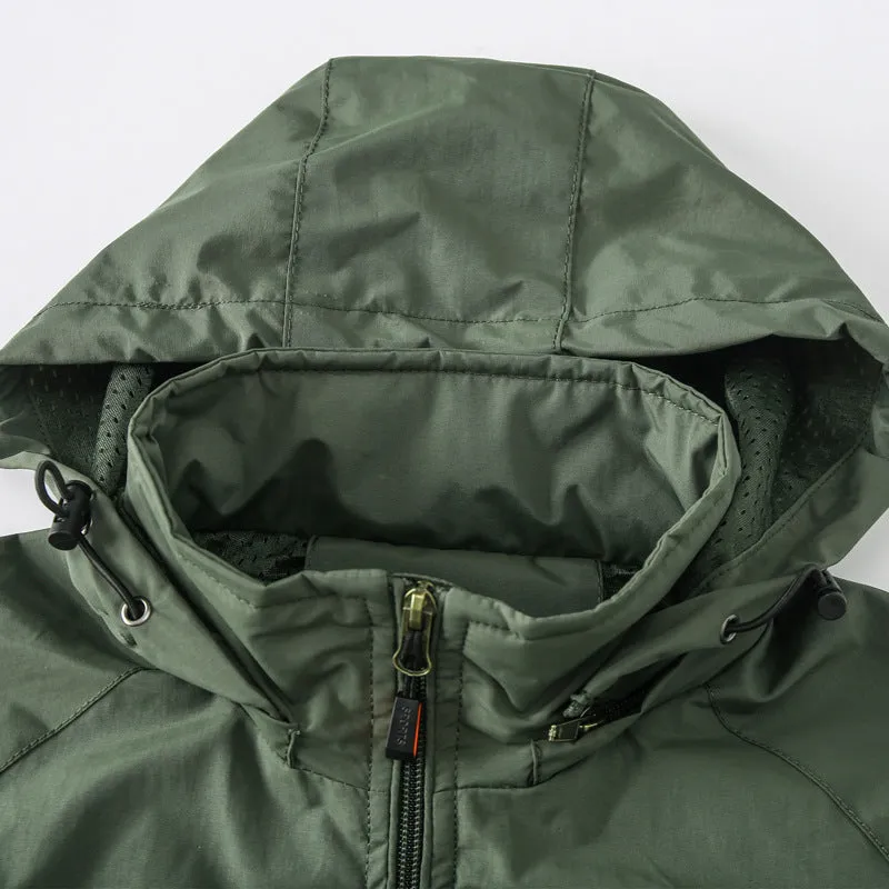 Gregory™ | Casual Hooded Windproof Solid Color Jacket