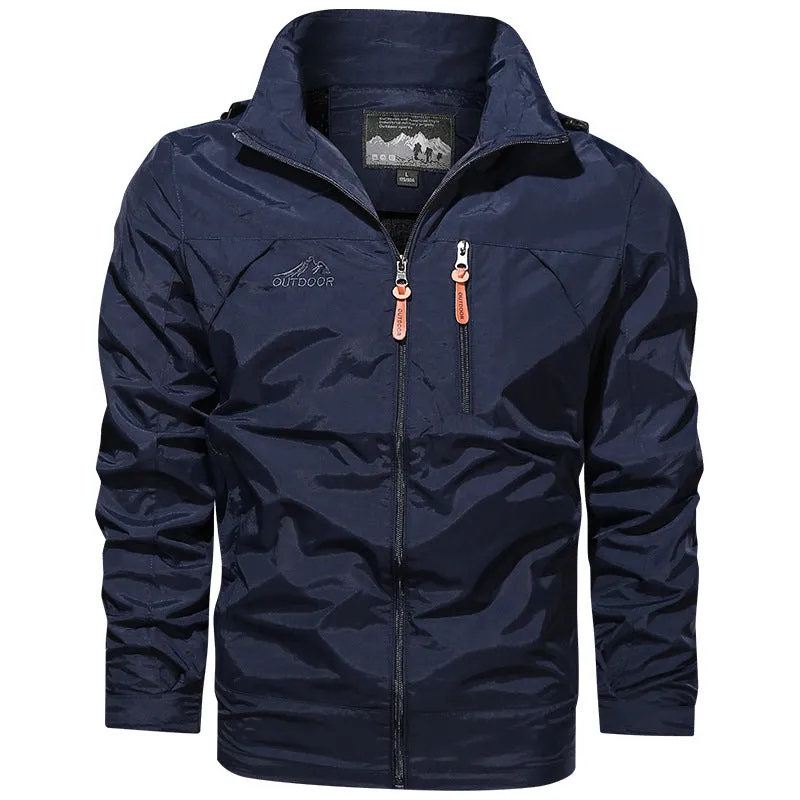 Gregory™ | Casual Hooded Windproof Solid Color Jacket