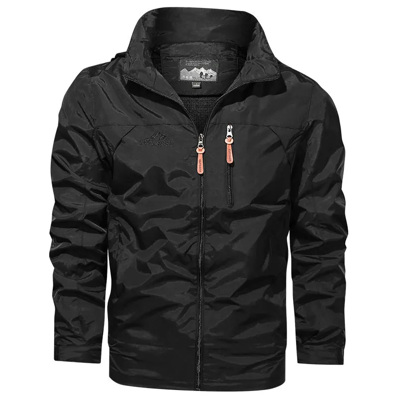 Gregory™ | Casual Hooded Windproof Solid Color Jacket