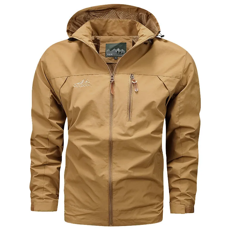 Gregory™ | Casual Hooded Windproof Solid Color Jacket