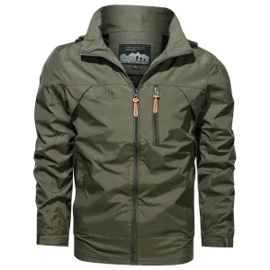 Gregory™ | Casual Hooded Windproof Solid Color Jacket