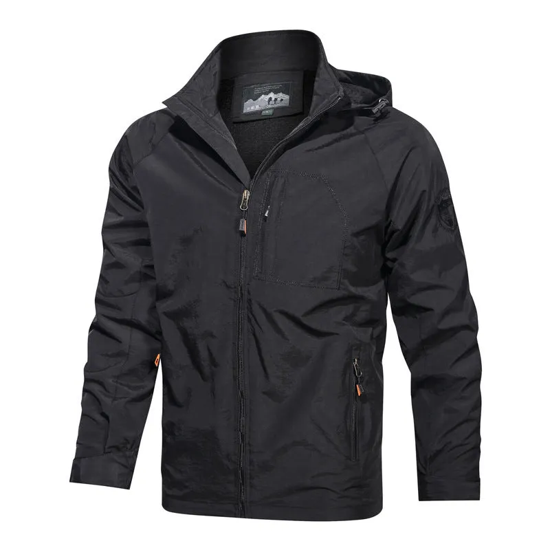 Gregory™ | Casual Hooded Windproof Solid Color Jacket