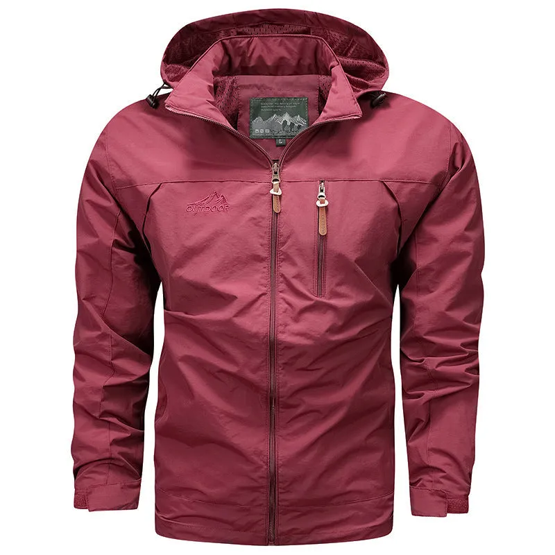Gregory™ | Casual Hooded Windproof Solid Color Jacket