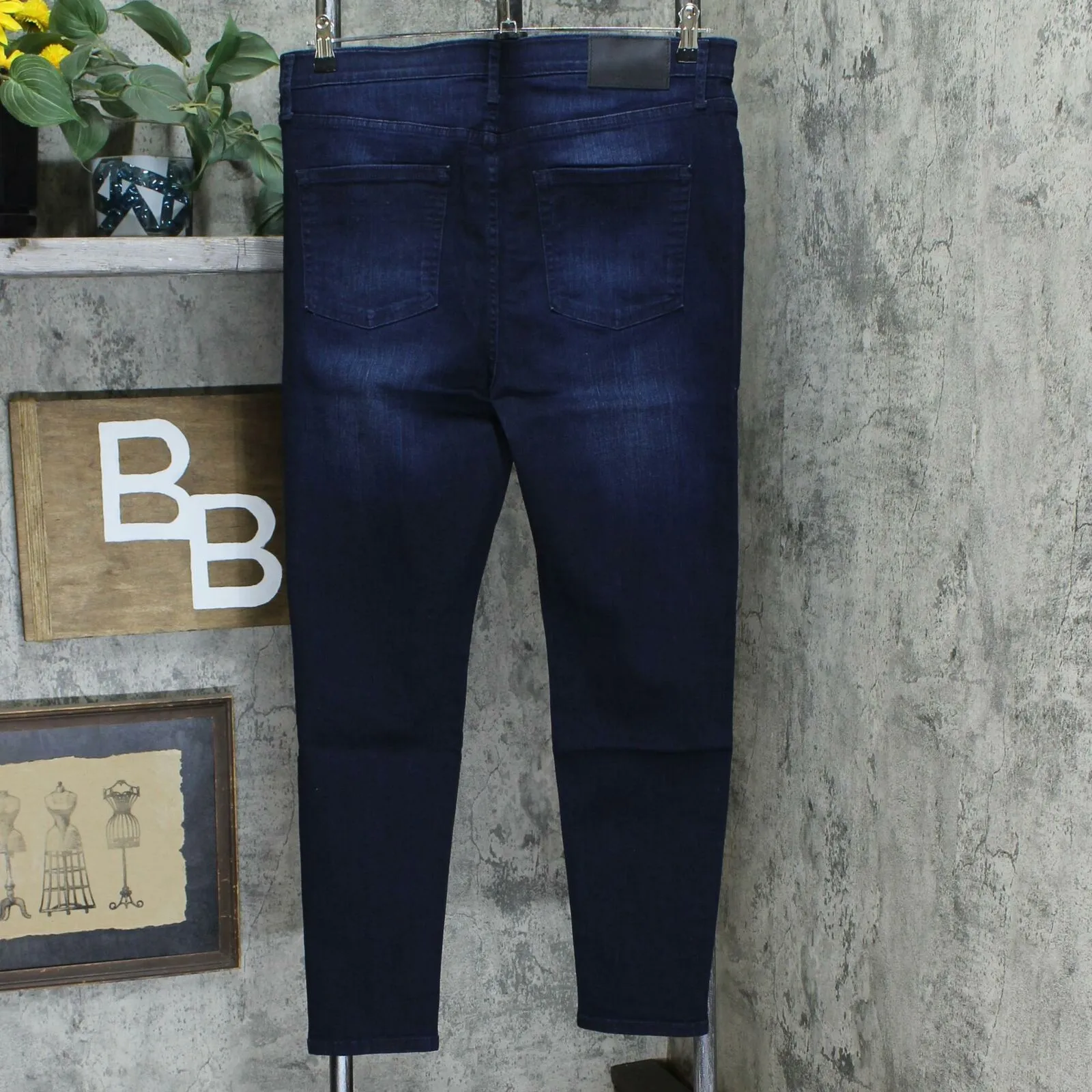 H by Halston Plus Size Premier Denim Ankle Length Skinny Jeans