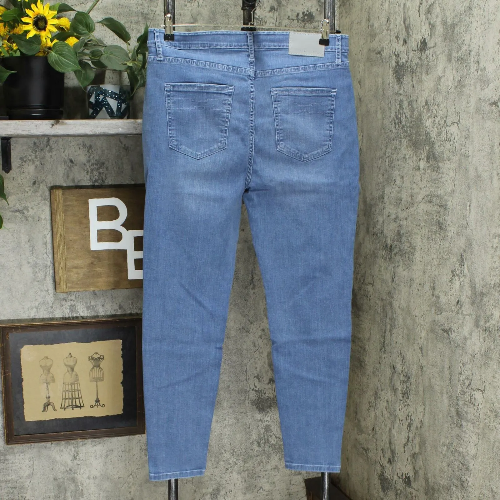 H by Halston Plus Size Premier Denim Ankle Length Skinny Jeans