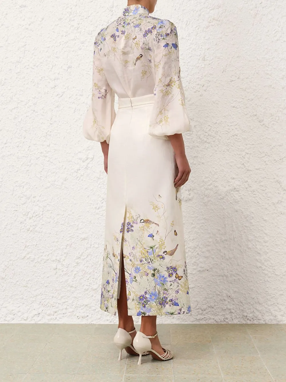 Harmony Pencil Midi Skirt