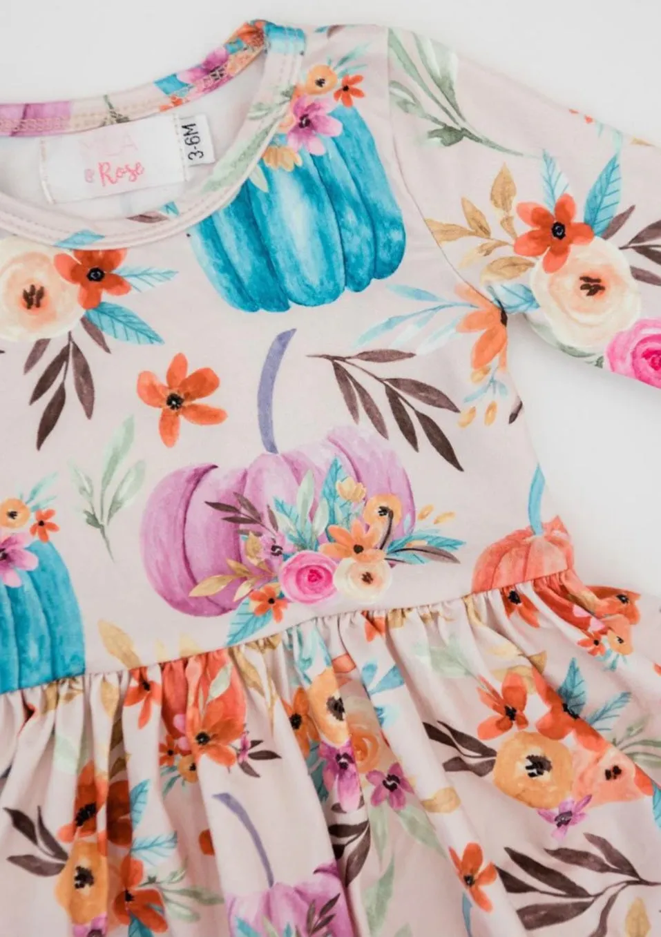 Harvest Blooms Twirl Bodysuit
