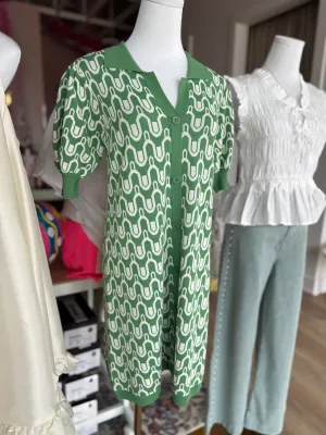 Here For The Tea Dress