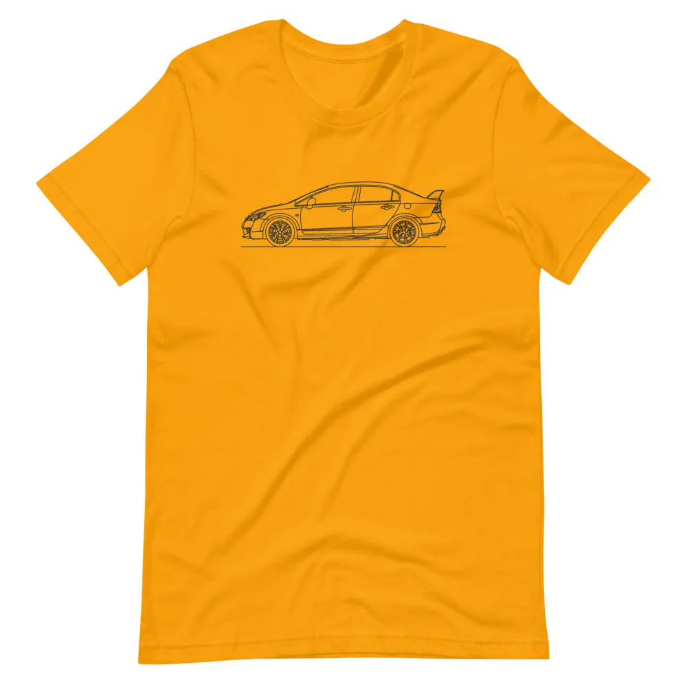 Honda Civic Type R FD2 silhouette T-shirt