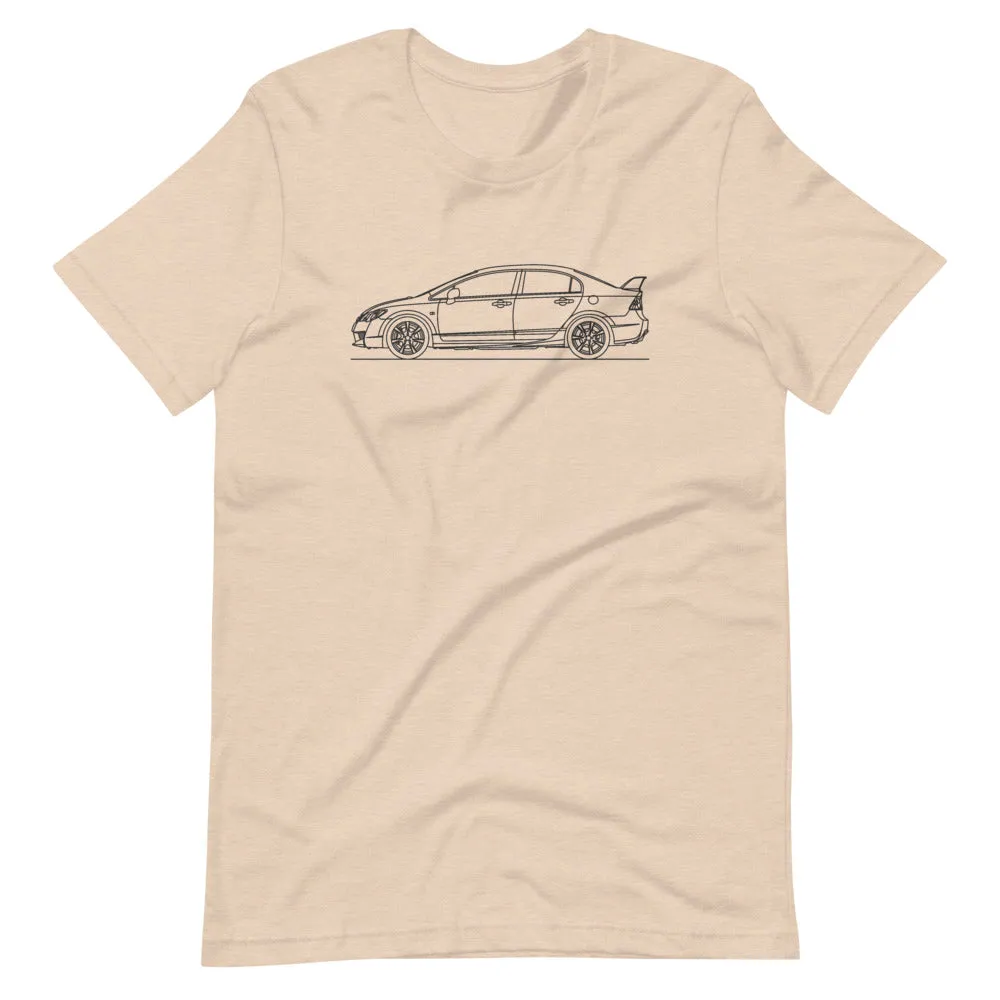 Honda Civic Type R FD2 silhouette T-shirt